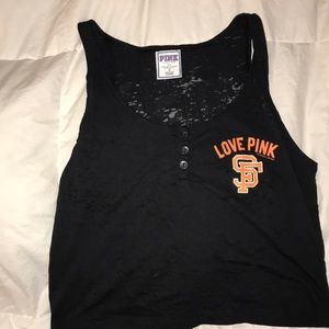 Victoria secret PINK Giants tank small